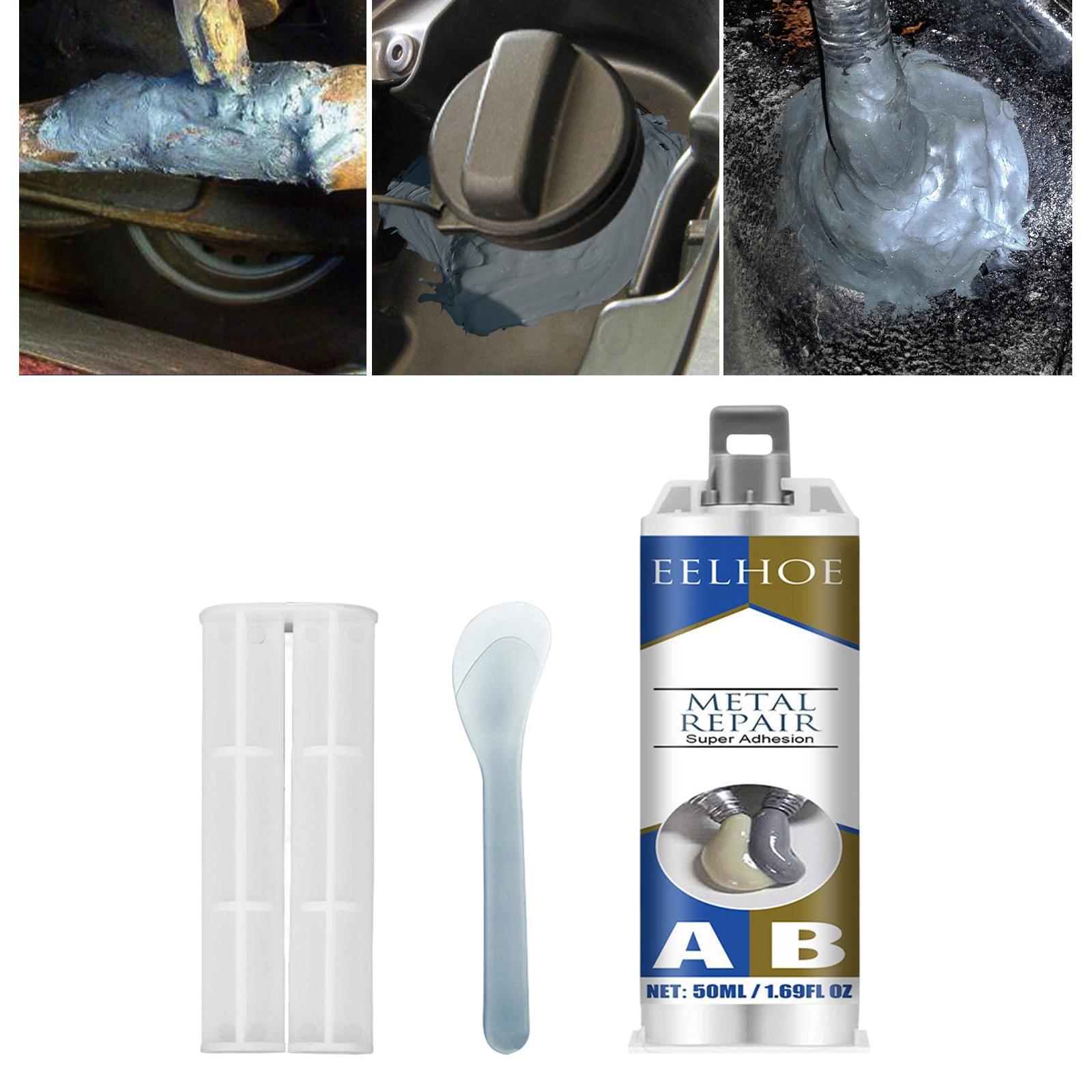 Metal Repair Glue A B Soldering Glue High Temp Adhesive Glue for Welding Metal