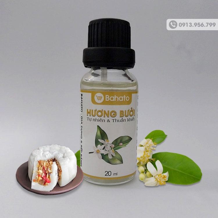 Tinh dầu hương bưởi nấu chè, làm bánh dẻo trung thu Bahato lọ 20ml