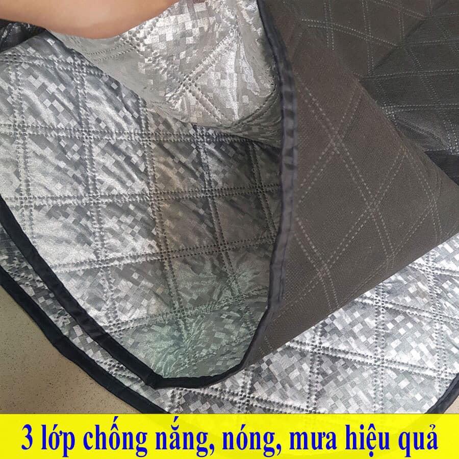 TẤM CHẮN NẮNG KÍNH LÁI Ô TÔ 3 LỚP TRÁNG NHÔM CHỐNG NÓNG