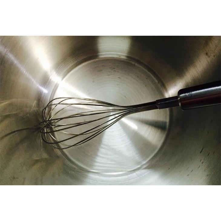 Cây Đánh Trứng Cầm Tay Inox 20Cm