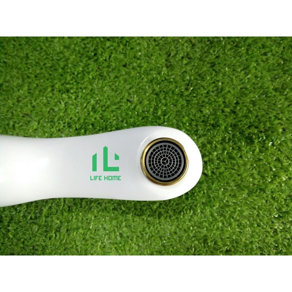 Vòi lavabo tĩnh điện nóng lạnh cao cấp LifeHome