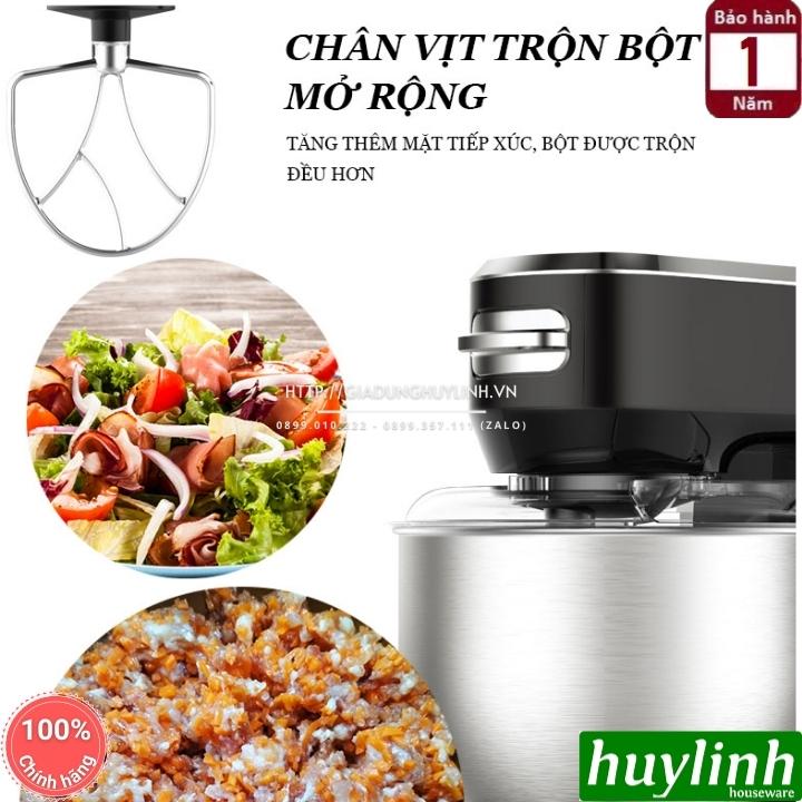 Máy đánh trứng trộn bột để bàn Tiross TS5401 - 6 lít - 1300W - Hàng chính hãng