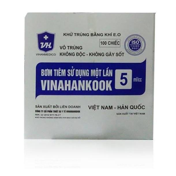 BƠM TIÊM VINAHANKOOK DÙNG 1 LẦN
