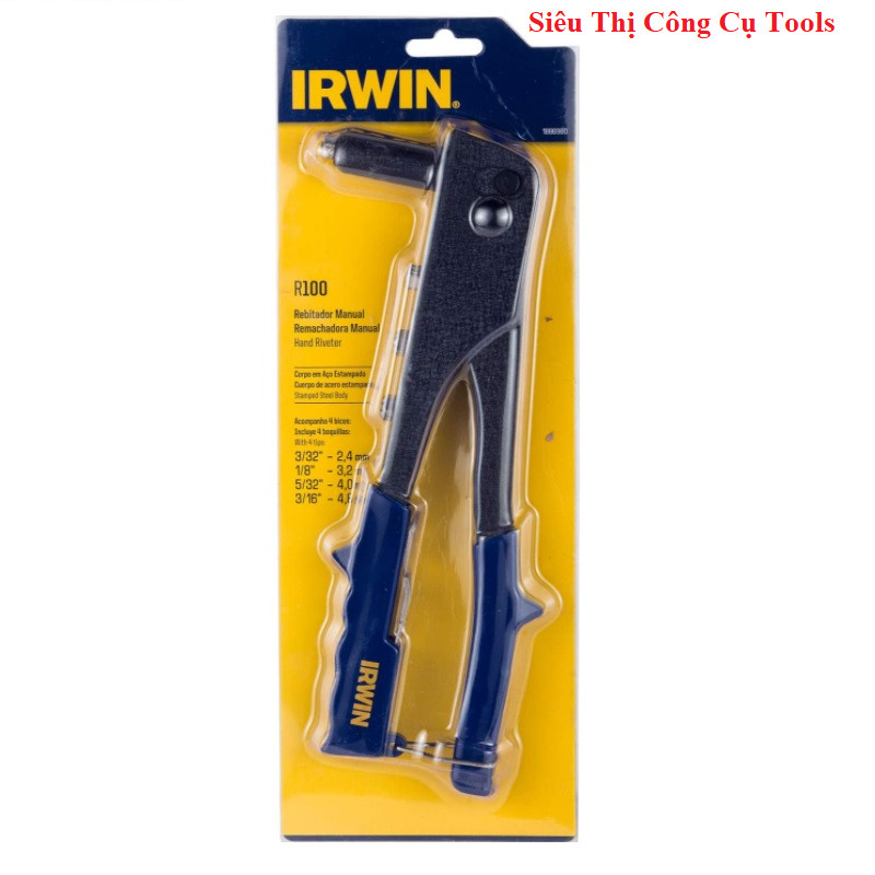 Kìm Rút Tán Đinh Rive R100 2.4-4.8mm Irwin 1886980