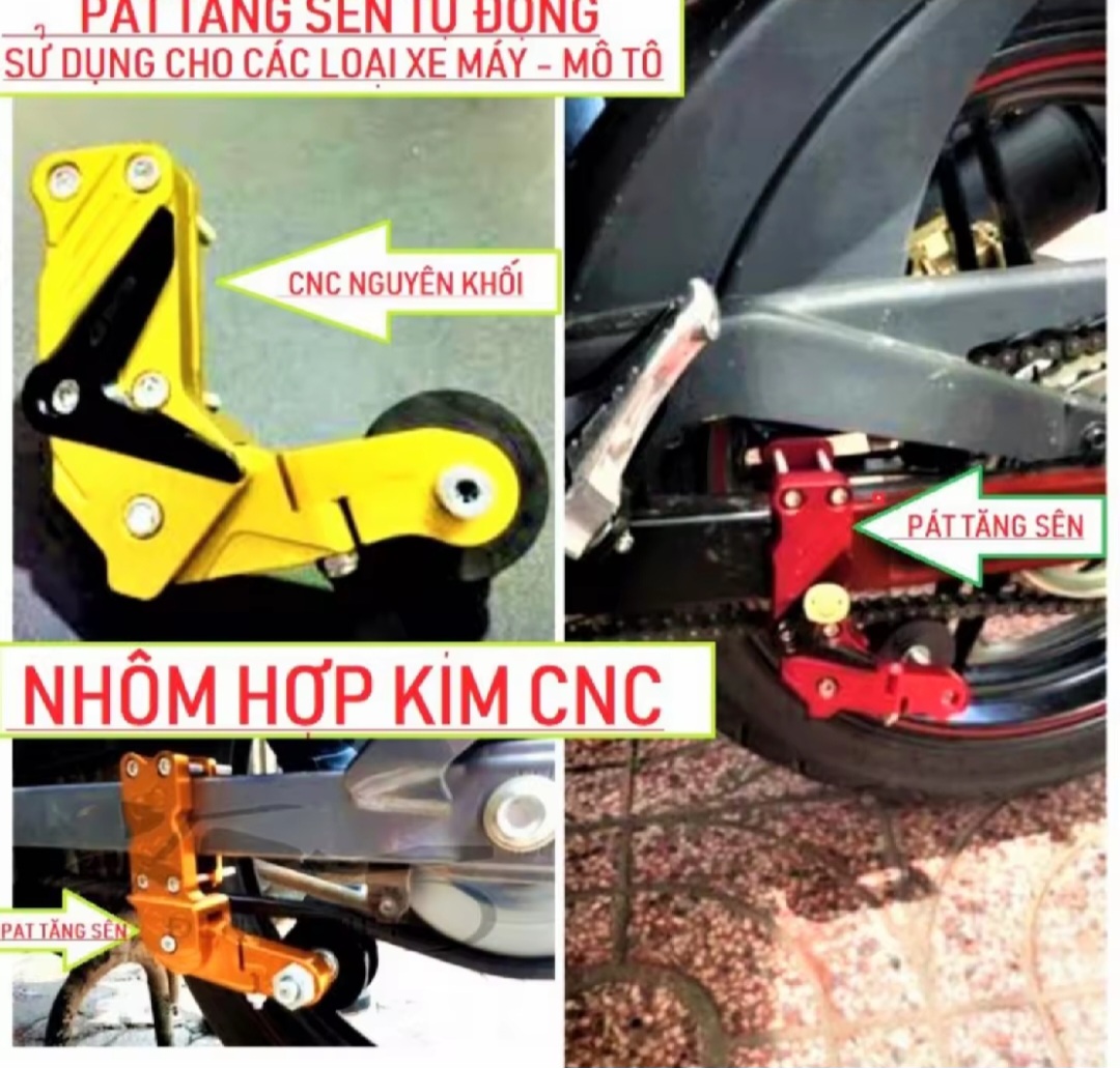 BỘ PAT TỰ ĐỘNG TĂNG SÊN XÍCH XE MÁY THÔNG MINH MẪU MỚI CHẤT LƯỢNG