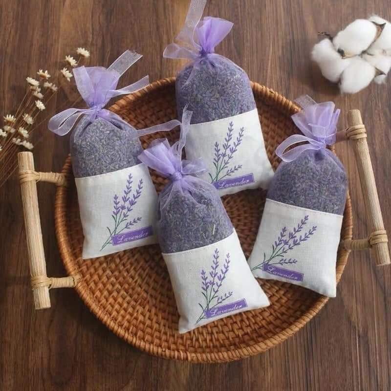 Túi thơm nụ hoa LAVENDER khô khử mùi không khí