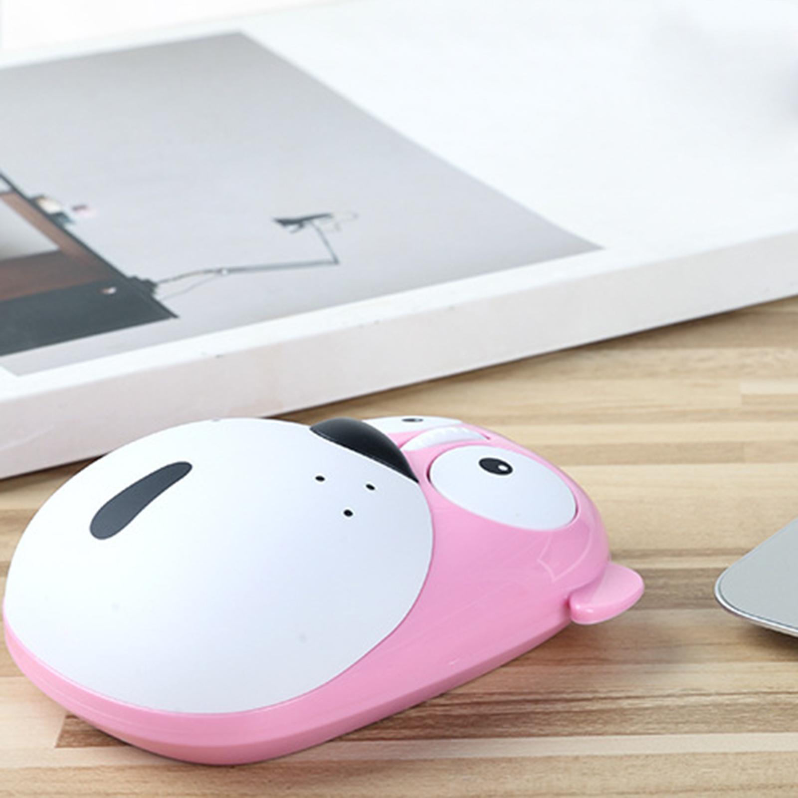 2.4G Wireless Mouse Dog Shape with USB Nano Receiver Animal for Office