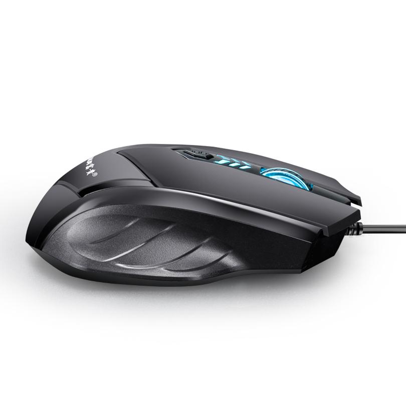 Im Lặng Mờ Công Thái Học 2400 DPI Điều Chỉnh USB 6D Quang Có Dây Máy Tính Chơi Game Chuột Cho Máy Tính PC Laptop Cho Dota 2