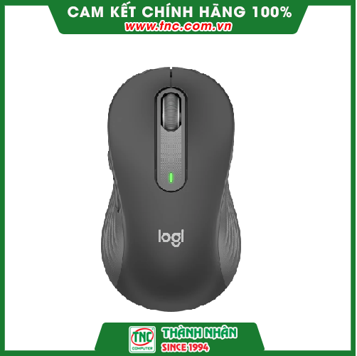 Chuột không dây Logitech Signature M650L màu đen- Hàng chính hãng