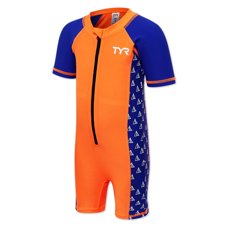 Áo bơi liền quần trẻ em TYR Blaz Junior Short Sleeve Suit
