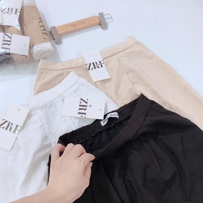 Quần đùi nữ - quần sooc nữ chất đũi xước 3 màu