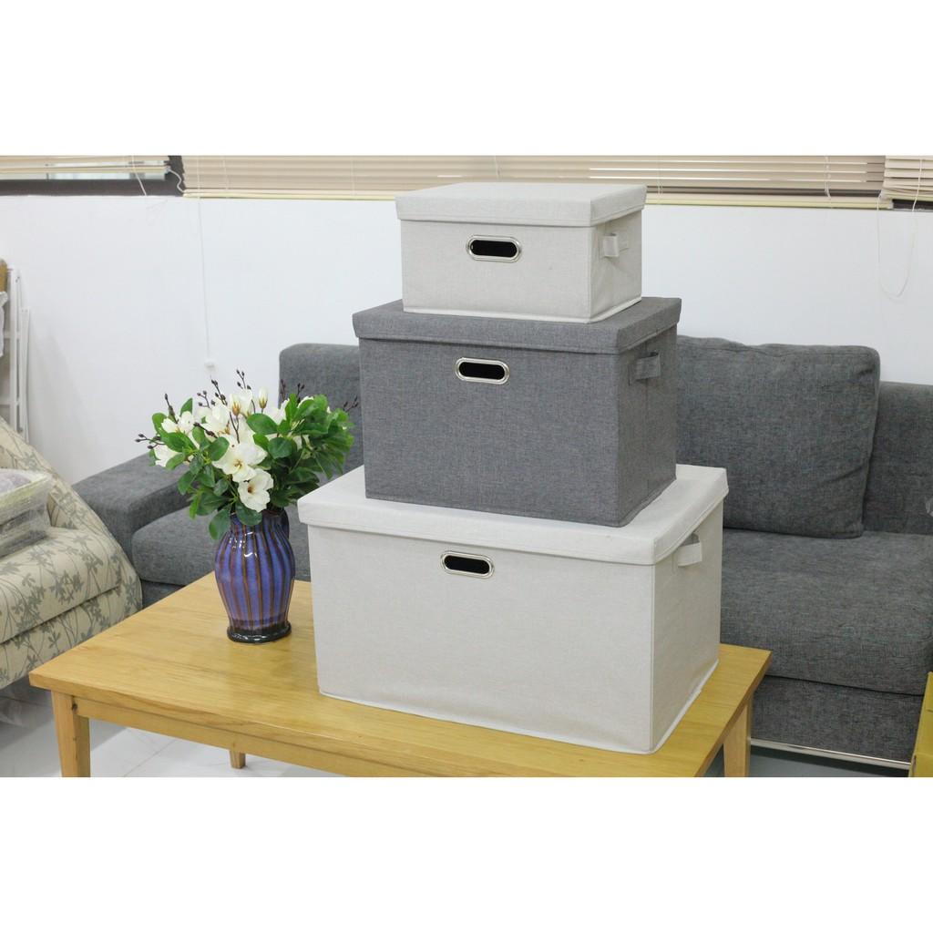 Hộp đựng đồ đa năng bằng vải quai sắt xuất size L