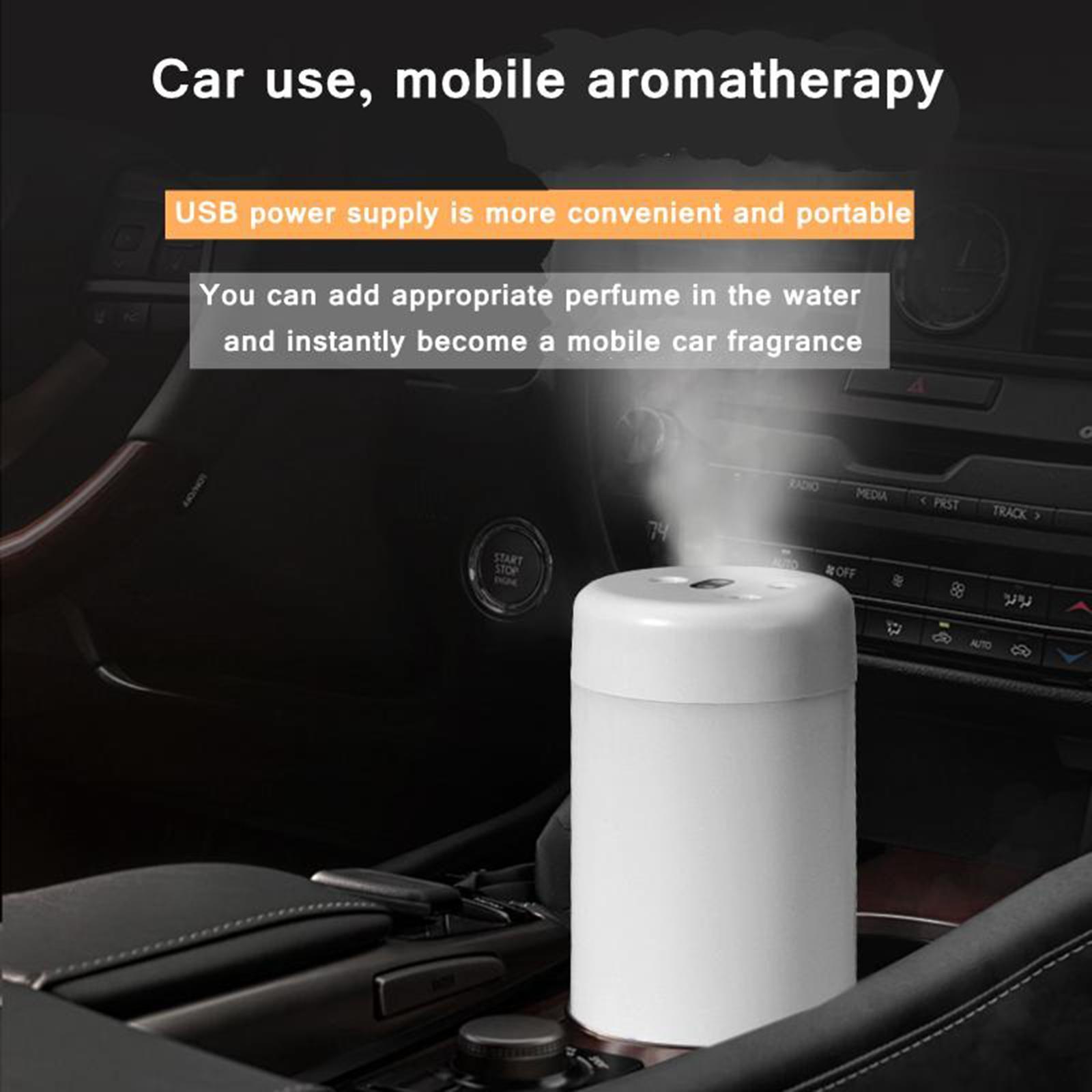 300ml Mini Humidifier USB Aroma Diffuser Air Humidifier Purifier White