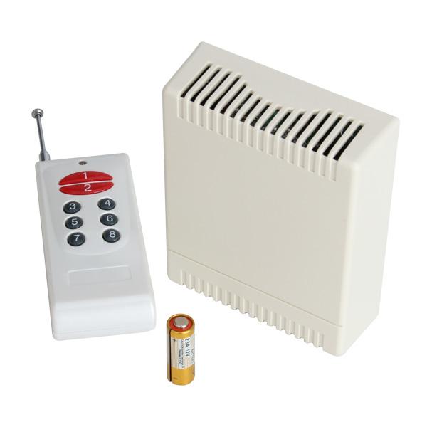 433MHz 8CH RF Wireless Remote Control Transmitter + Receiver for TV Monitor NEW