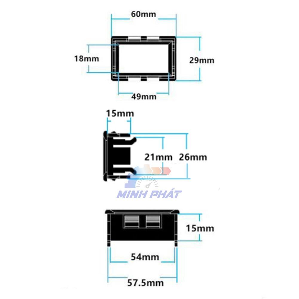 Mạch Tạo thời gian Trễ 1 Giây ~ 999 Giờ Hiển Thị Led