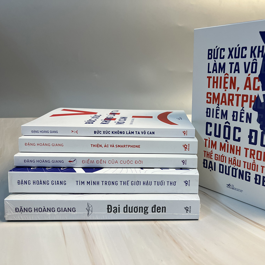 Boxset tác giả Đặng Hoàng Giang (5 cuốn)