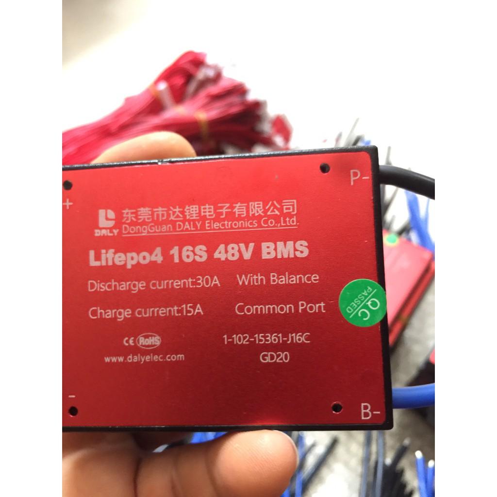 Mạch bảo vệ pin lithium LifePO4 16S 48V 30A