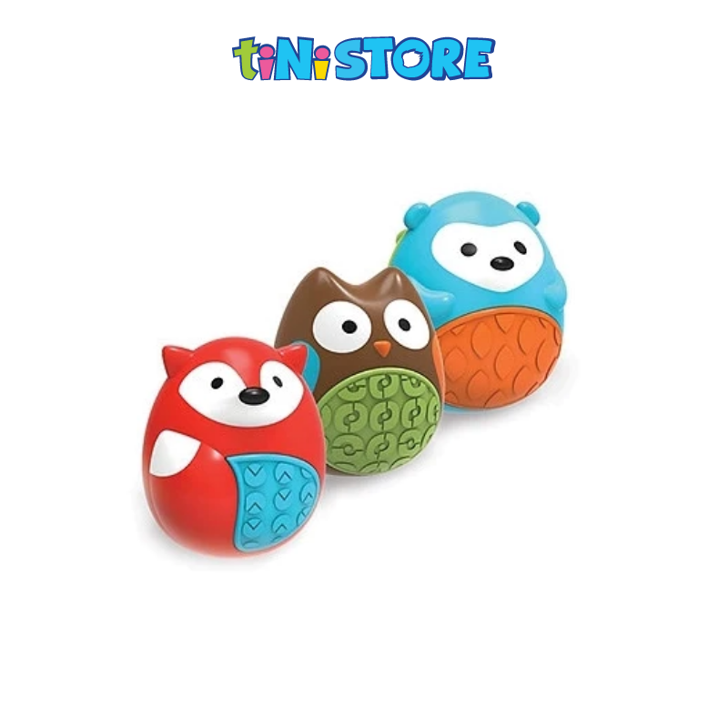TiNiStore-Đồ chơi bộ 3 trứng hình thú Skip Hop 303106