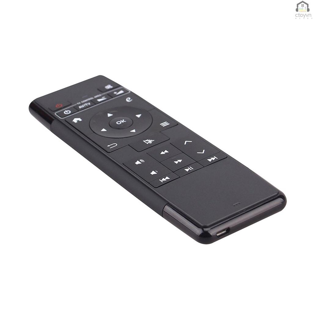 Điều khiển từ xa không dây HCY-63A 2 trong 1 2.4 GHz 6 trục IR cho Android TV BOX PC