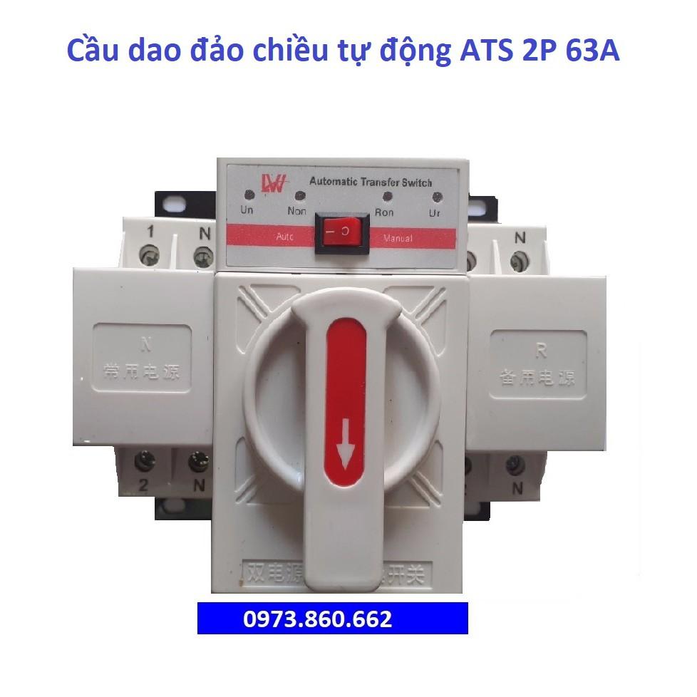 Bộ chuyển nguồn tự động ATS 2P 63A