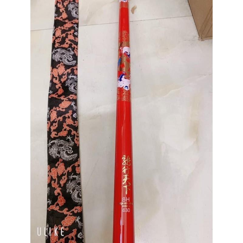Cần câu tay 8H dài 6m3 carbon rồng đỏ cần tải cá lên tới 10kg y hình