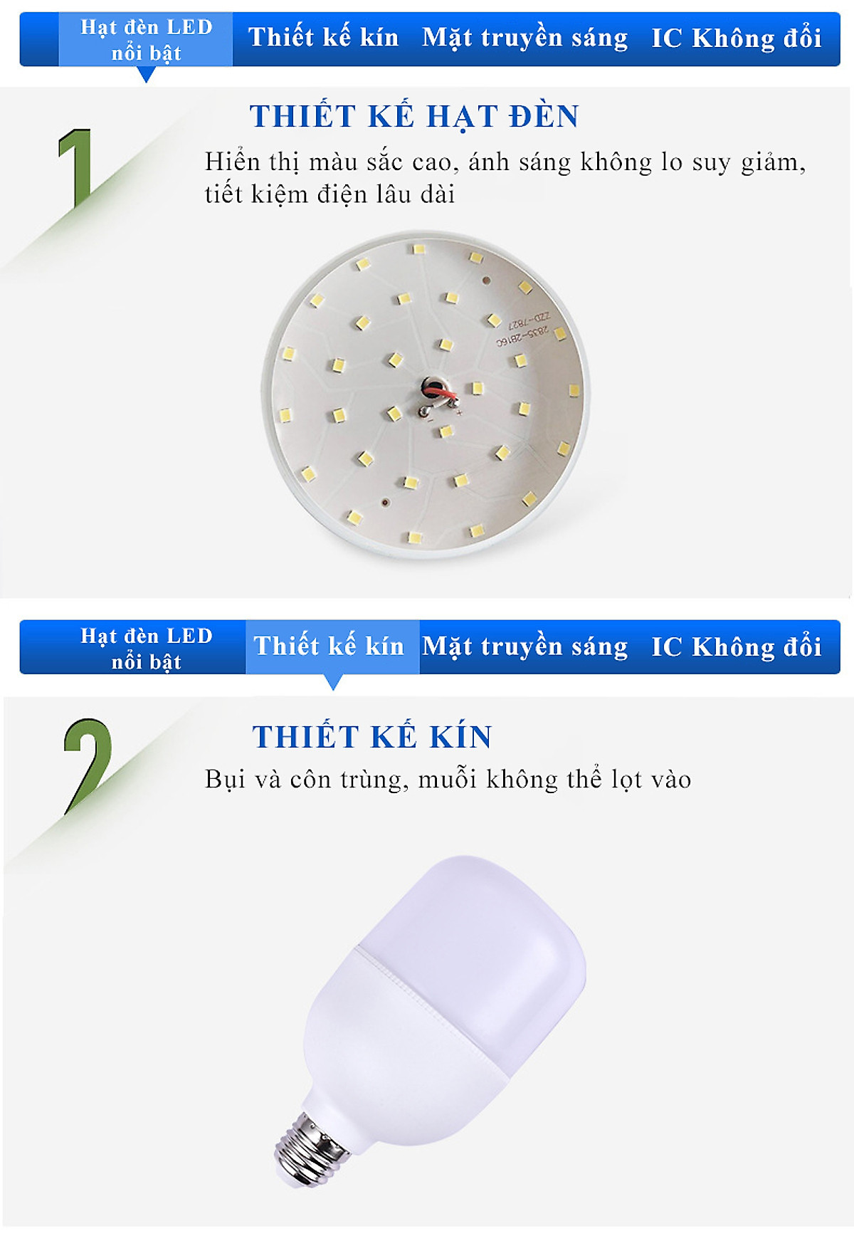 Bộ 10 bóng led trụ 13W siêu tiết kiệm , siêu sáng , tiện lợi cho mọi gia đình ( ánh sáng trắng )