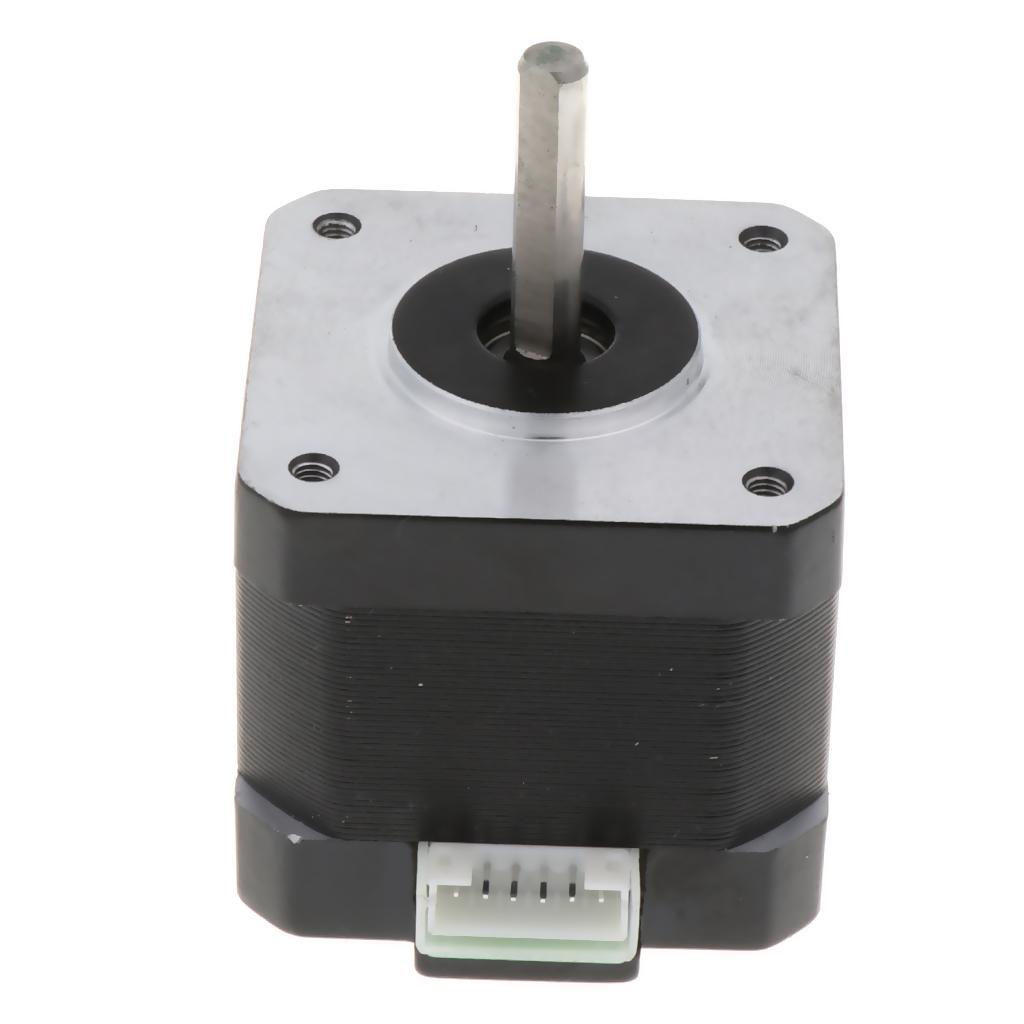 42 Stepper Motor for 3D Printer DIY CNC Robot, 1.8 Degree 3.96V Lower Noise