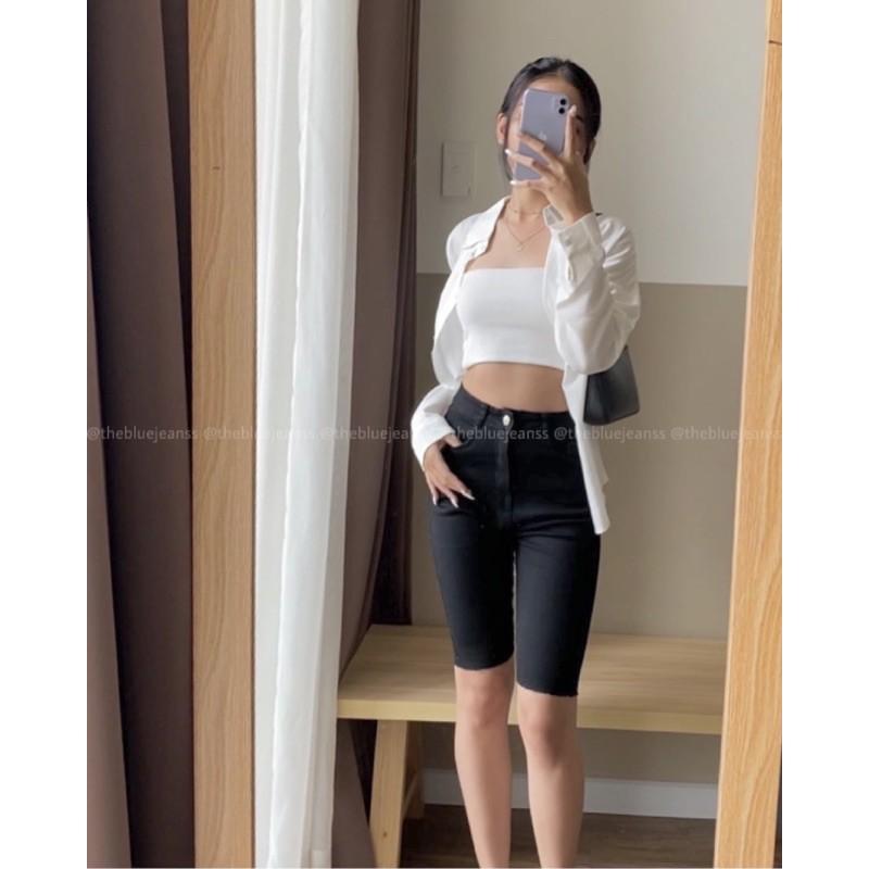 Áo Crop Top Chất Liệu Thun Mát Mẻ - Nhiều Màu