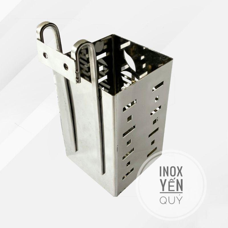 INOX304 ỐNG ĐỰNG ĐŨA ĐƠN QUẢ TÁO - GIÁ ĐỂ ĐŨA 1 NGĂN