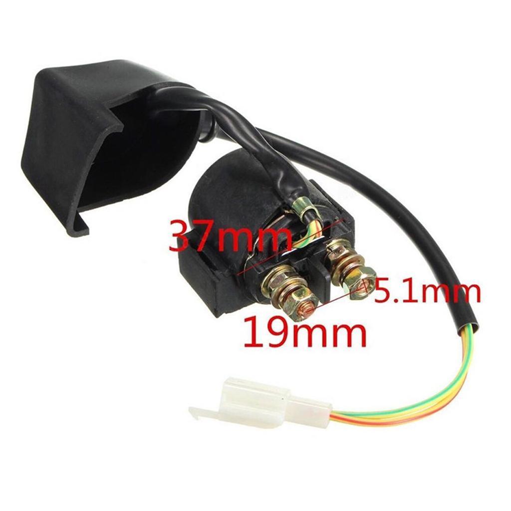 Starter Solenoid Relay Replacement for GY6 50cc 125cc 150cc Scooter ATV