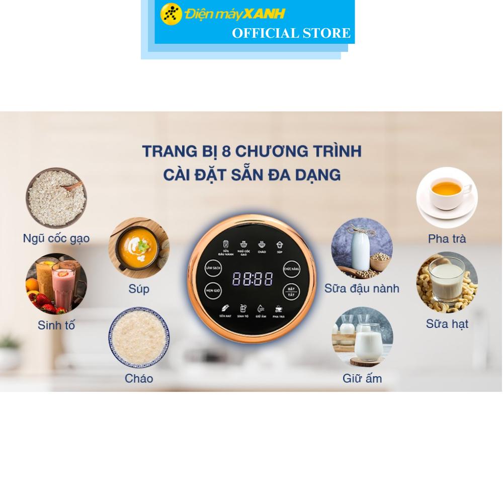 Máy làm sữa hạt Rapido RHB-600D - Hàng Chính Hãng