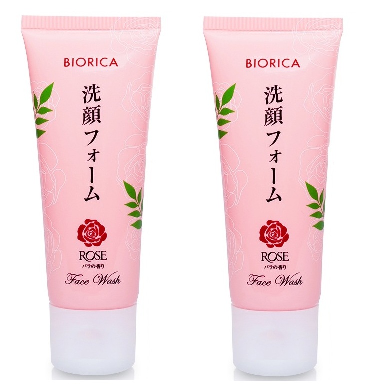 Bộ 2 tuýp sữa rửa mặt trắng da BIORICA ROSE nhật bản ( 50g)- HÀNG CHÍNH HÃNG