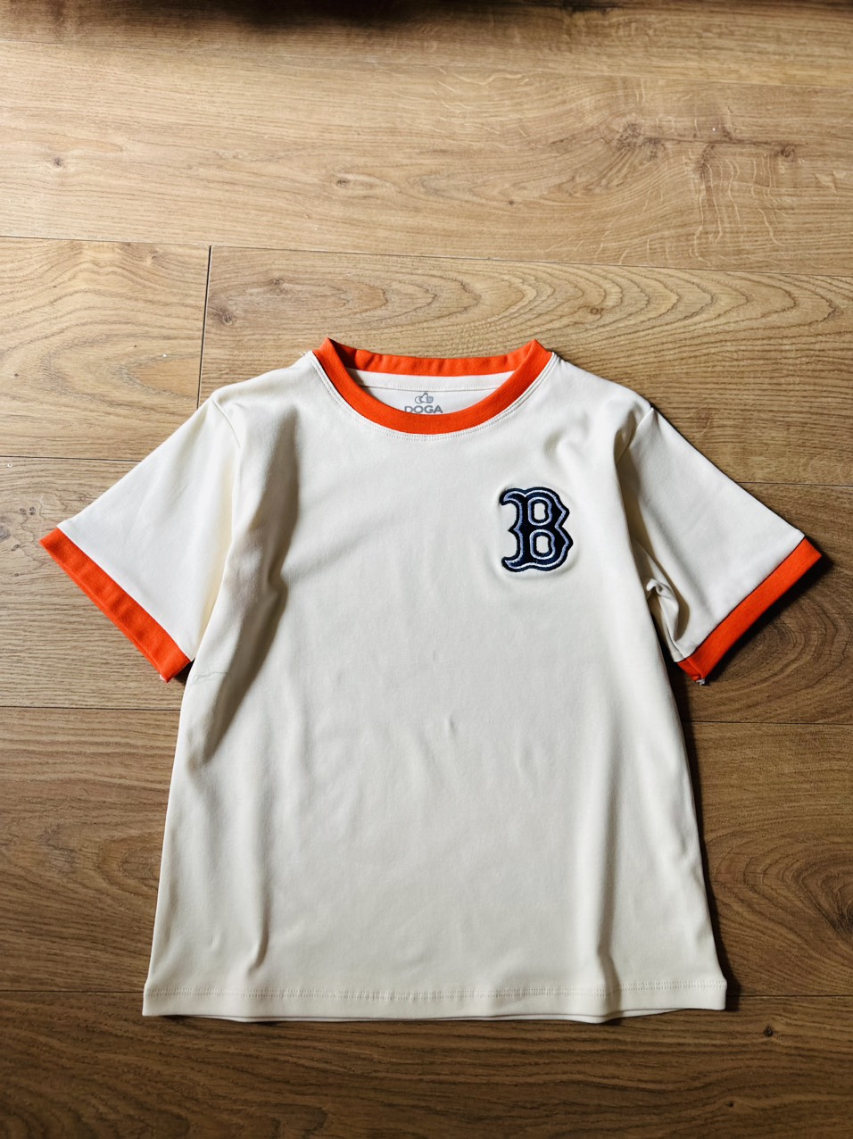 Áo Thun chất borip thêu chữ B size S,M,L,XL from nữ thường DOGA trẻ trung không xù lông siêu sang mã 162