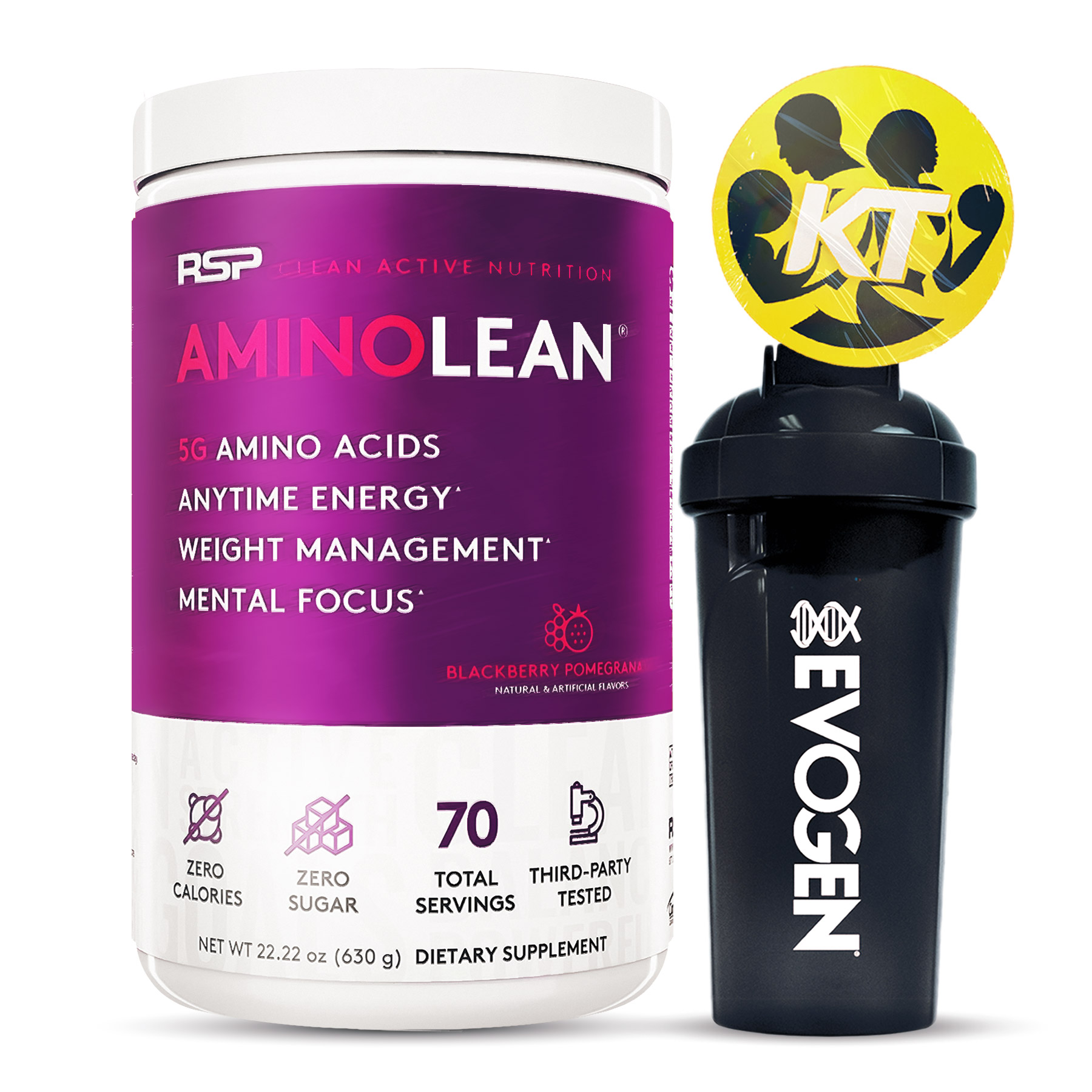 Combo Tăng cơ - Giảm mỡ - Phục hồi năng lượng Amino Lean của RSP 70 Lần dùng+ Quà tặng