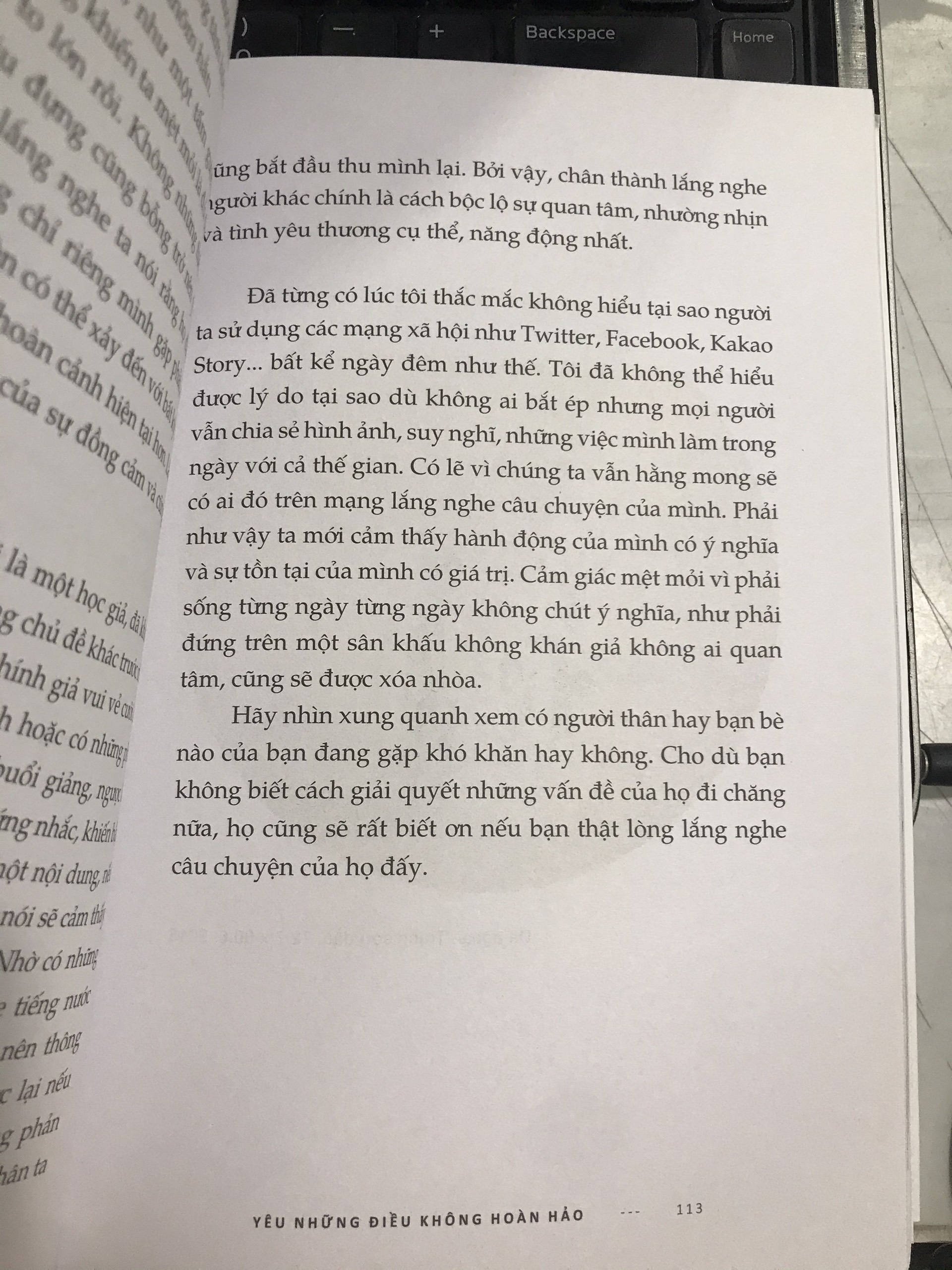 Yêu những điều không hoàn hảo