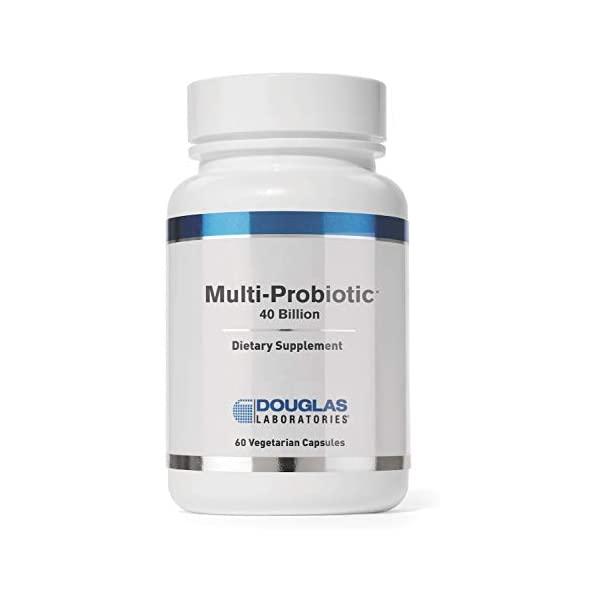 Douglas Laboratories - Multi-Probiotic 40 Billion - Provides Probiotics and Prebiotics to Support Gut Microflora and Immunity - 60 Capsules