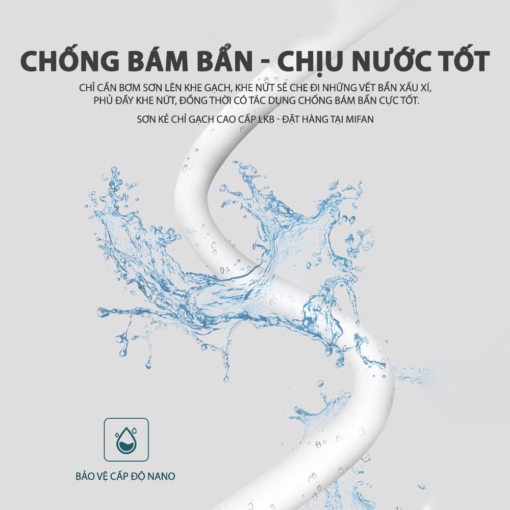 Sơn Kẻ Chỉ Gạch Cao Cấp LKB 280ml TAIKOMI- Làm mới mạch sàn nền nhà tắm, tường, bồn rửa chén, bồn cầu