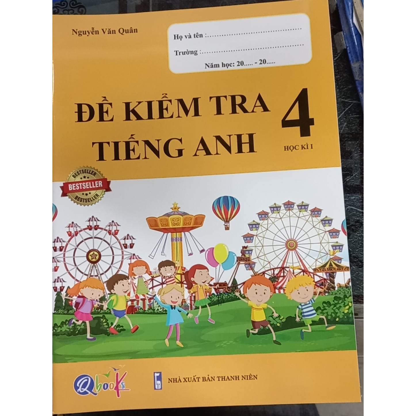 QB - đề kiểm tra tiếng anh 4 - học kì 1