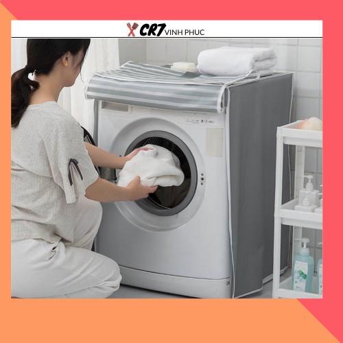 Vỏ Bọc trùm máy giặt cửa trên/cửa ngang chống thấm cao cấp loại1 2021 88192 SHOP CR7