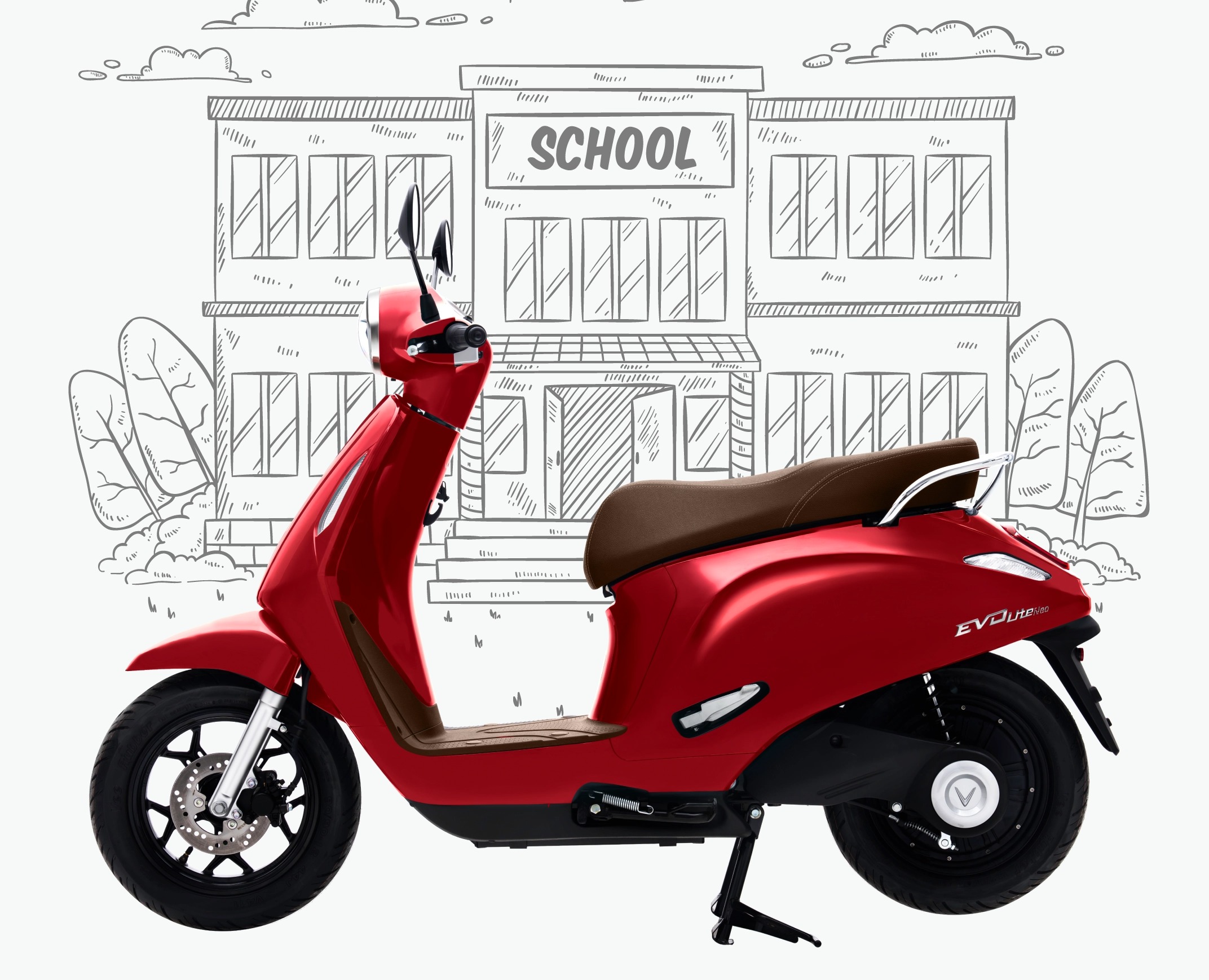 Xe Máy Điện VinFast Evo Lite Neo - Lựa Chọn Chuẩn GenZ, Di chuyển êm ái