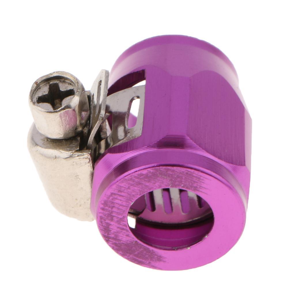 AN4 4AN -4 Car Fuel Hose Clamp Oil Line Fastener Finisher