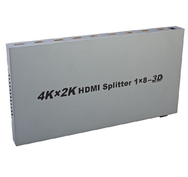 Bộ chia cổng HDMI 1 ra 8 - Hàng chính hãng - Dtech DT-7148 Hỗ trợ 4Kx2K