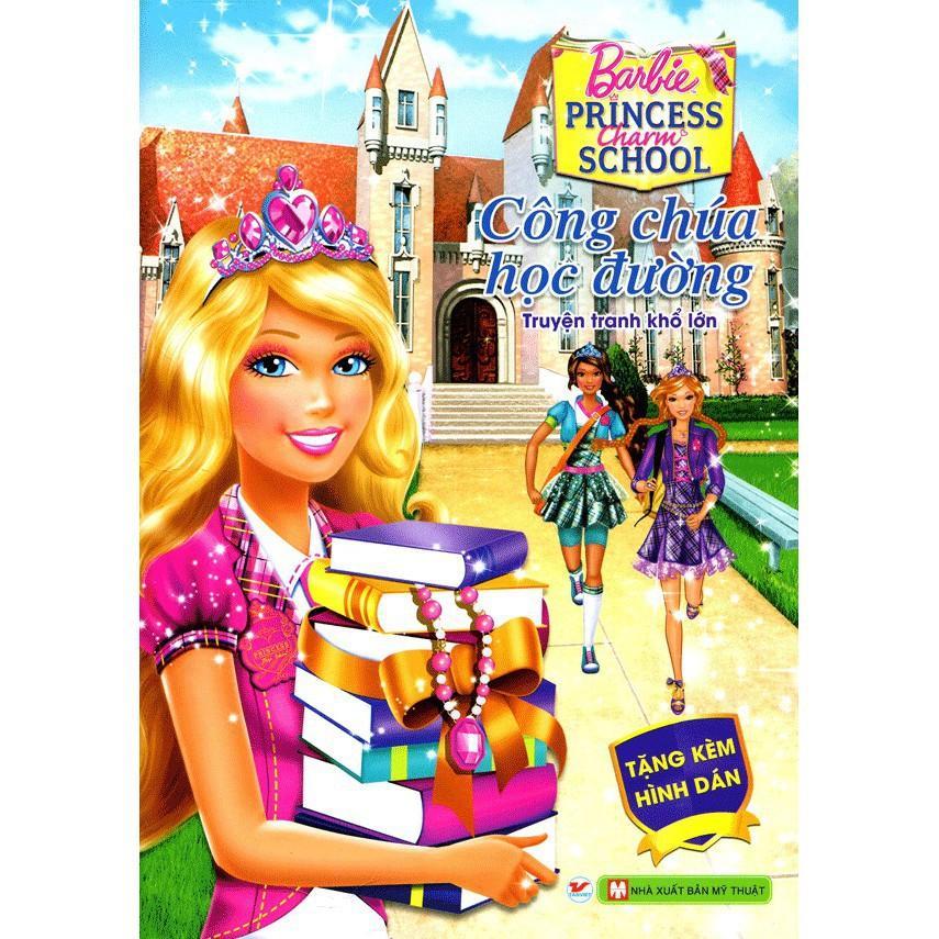 Sách - Barbie - Công Chúa Học Đường - Truyện Tranh Khổ Lớn - Tân Việt Books