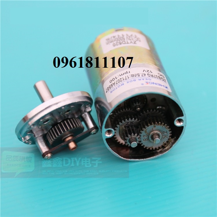 Motor giảm tốc 24v 11 VÒNG