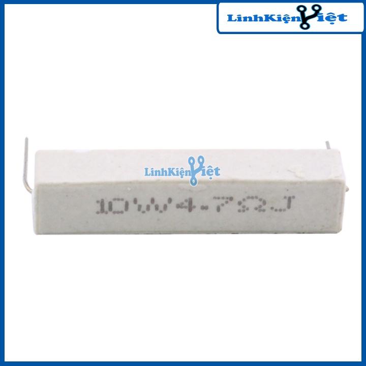 Trở Sứ 10W Giá Rẻ - Giá Trị Từ 0.47 Ohm Đến 330 Ohm