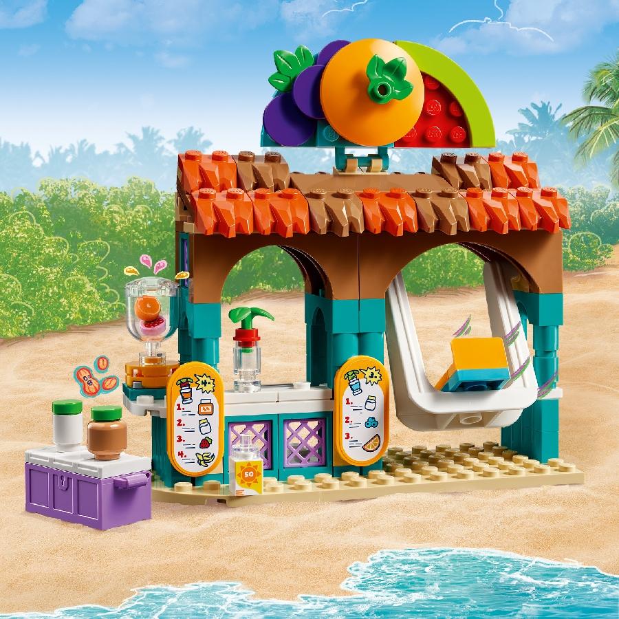 LEGO FRIENDS 42625 Đồ Chơi Lắp Ráp Quầy Sinh Tố Bãi Biển (213 chi tiết)