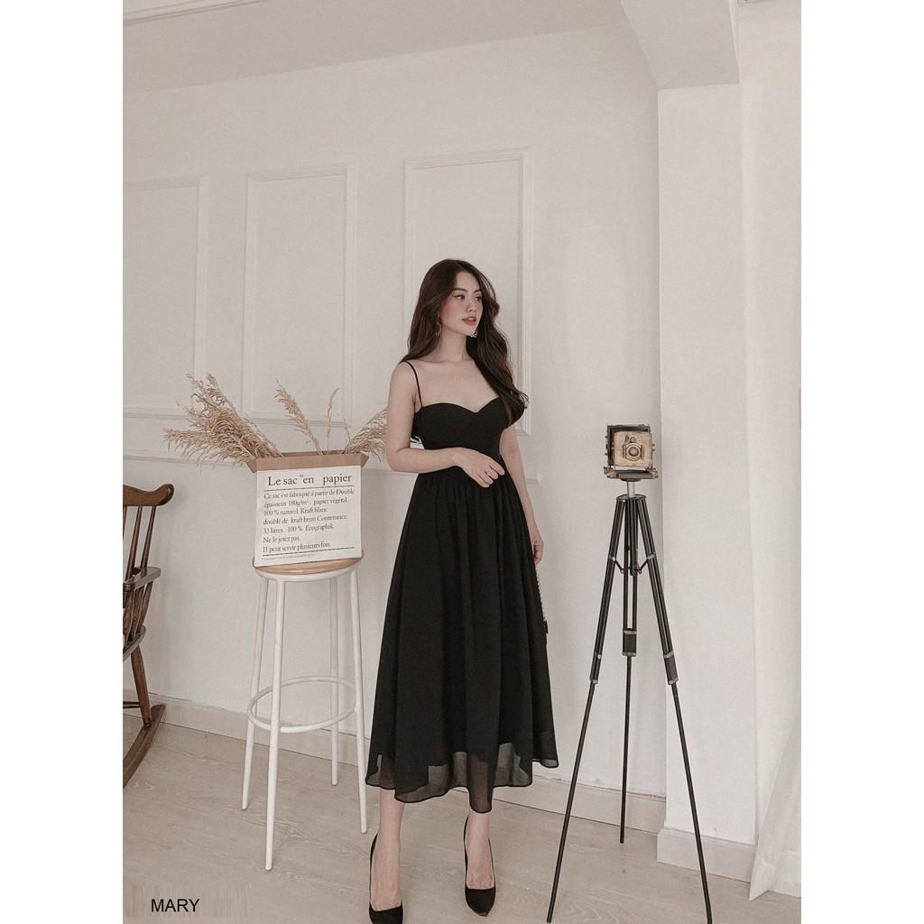 Đầm maxi 2 dây thiết kế Mary dress - đầm dự tiệc - đầm 2 dây - váy maxi