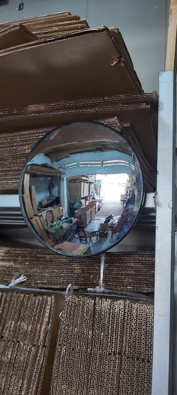 Gương cầu 30cm làm phong thủy, derco, trang trí shop nhà cửa