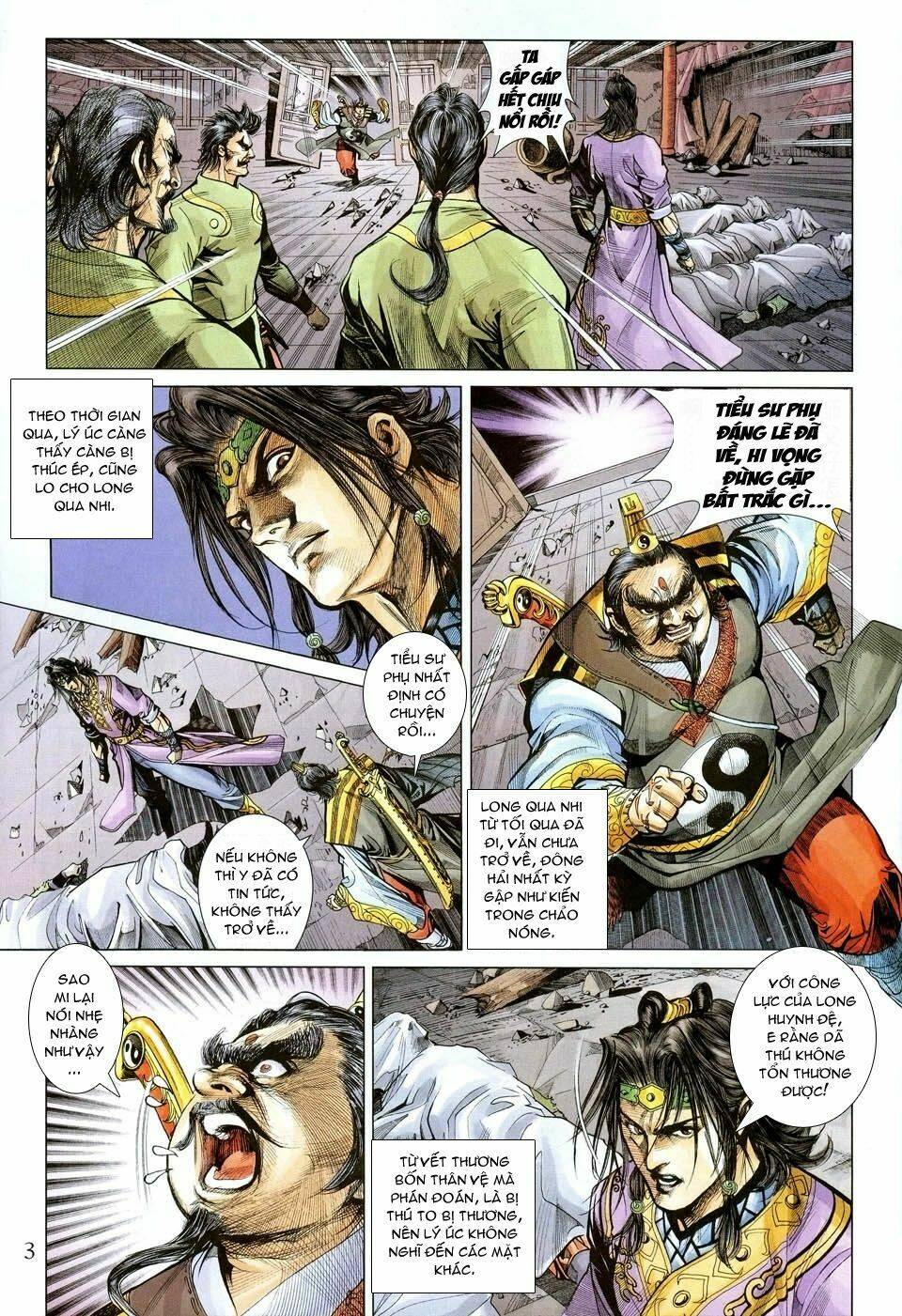 thiên tử truyền kỳ 5 - như lai thần chưởng chapter 151 3