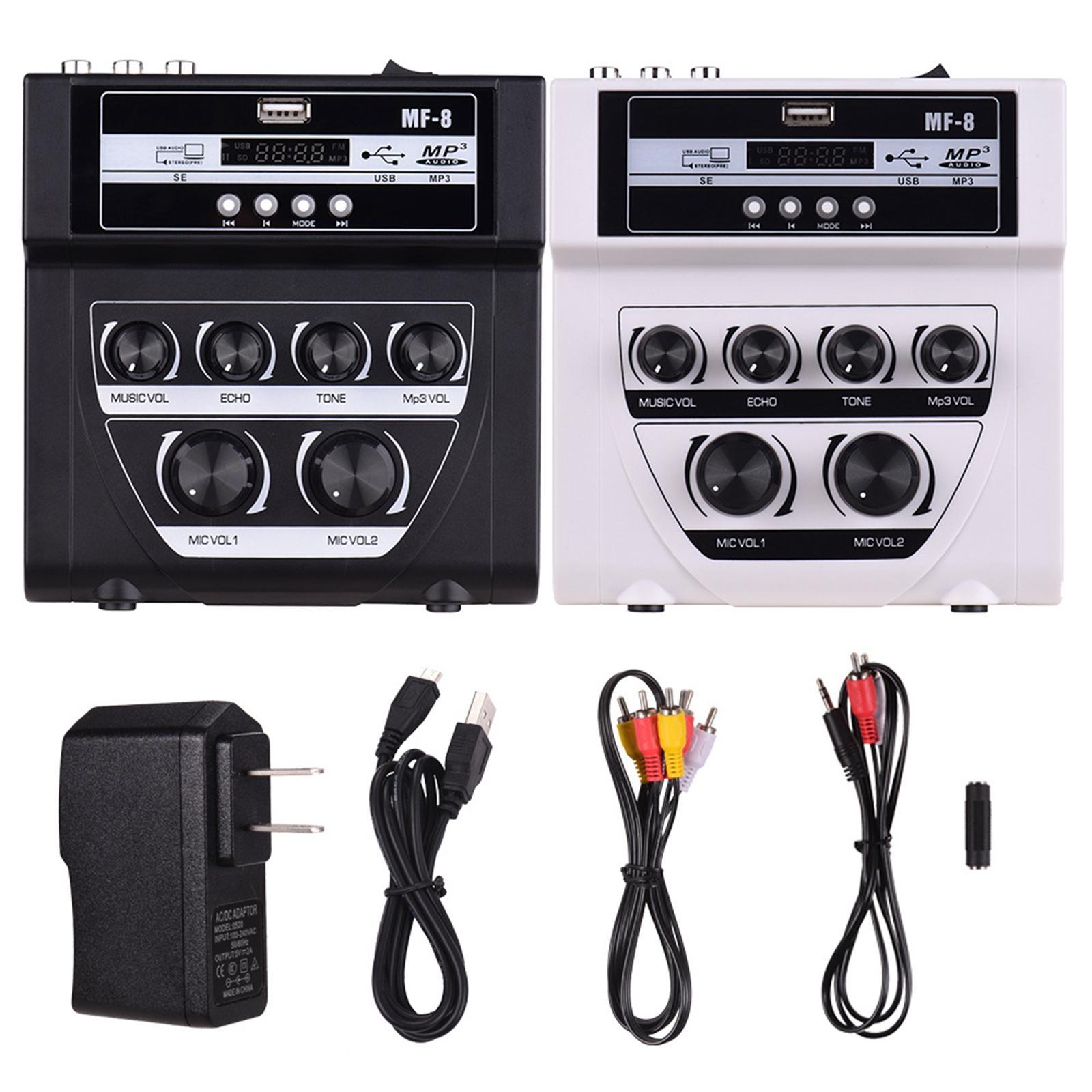 Mic Mixer Audio Sound Mixing Board Sound Mixing Console for Live Broadcast